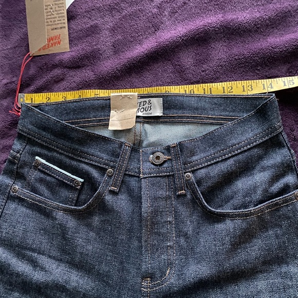 Mens Naked & Famous Jeans Sz 28 NWT - Picture 9 of 12